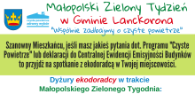 relacja z działań przeprowadzonych przez ekodoradcę w ramach „Małopolskiego Zielonego Tygodnia”