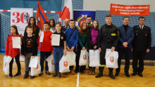 Powiatowe eliminacje 44. Ogólnopolskiego Turnieju Wiedzy Pożarniczej „Młodzież zapobiega pożarom”